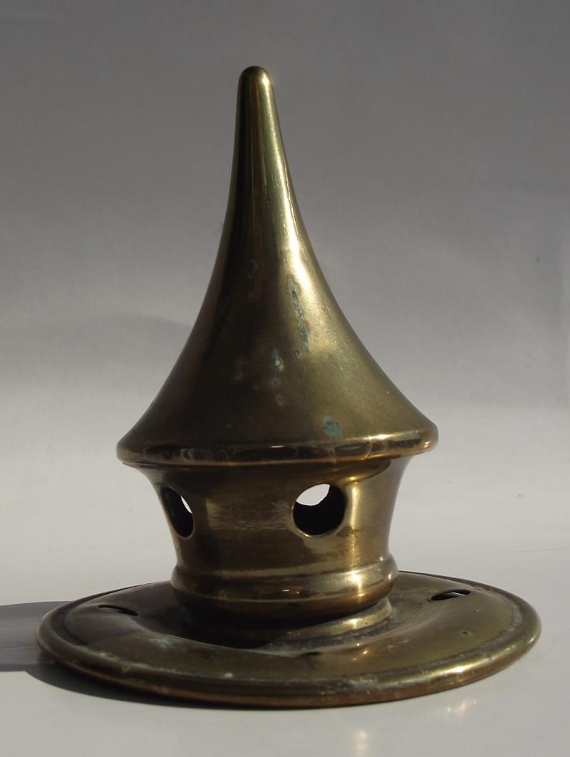 Pickelhaube Brass Spike Top.