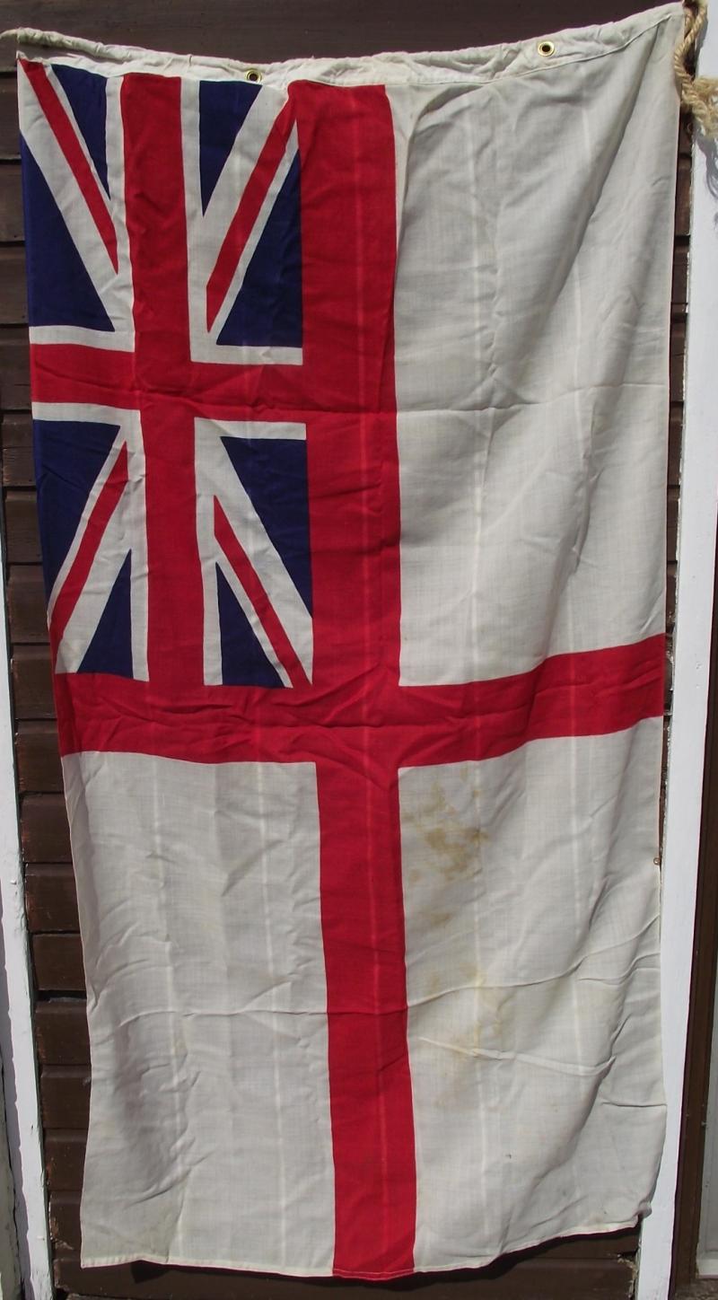 Royal Navy White Ensign. Size 4.
