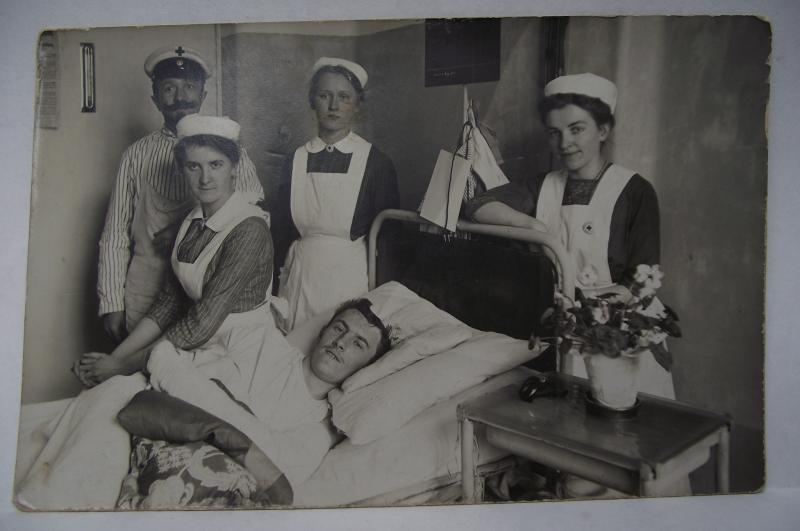 Imperial German Post Card. Hospital Blues.