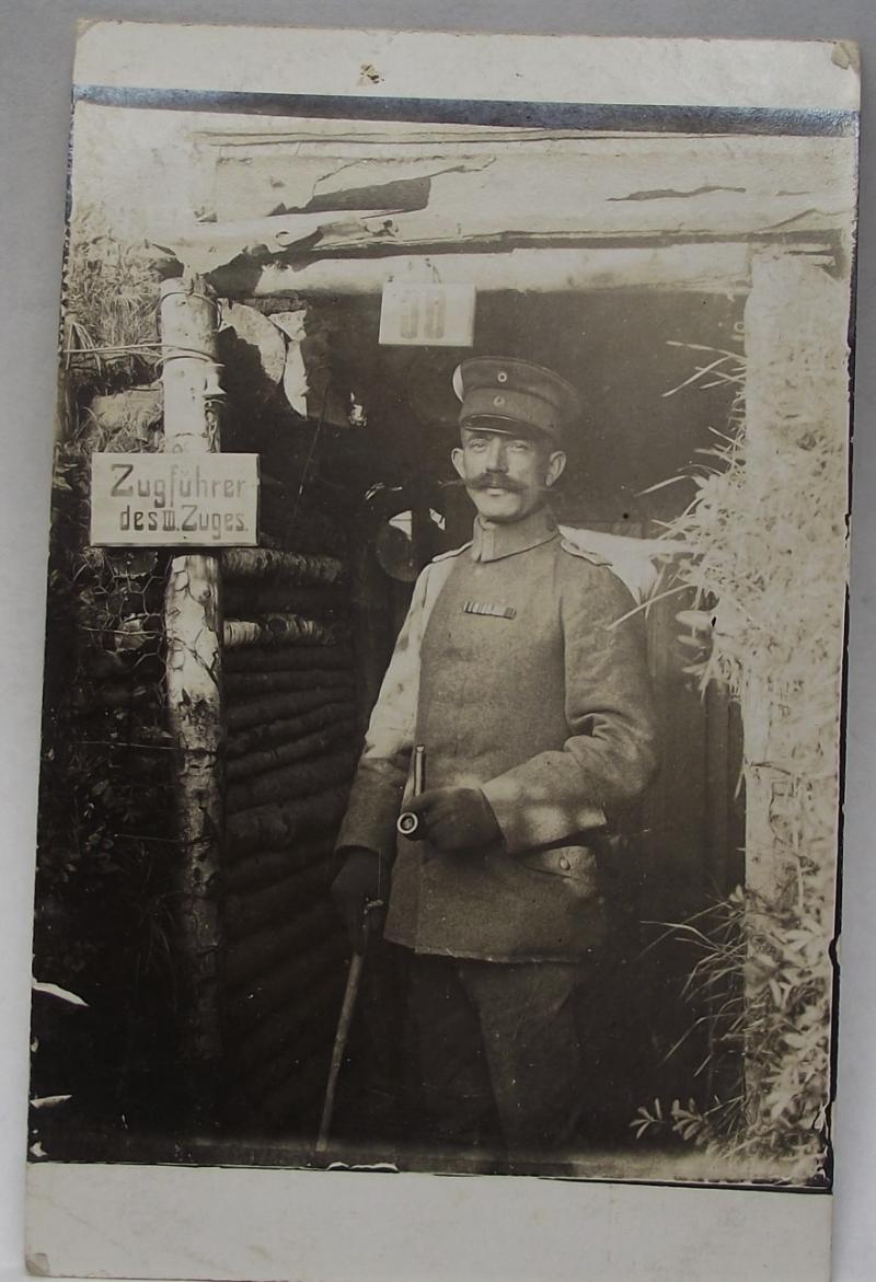 Imperial German Post Card. Train Officer.