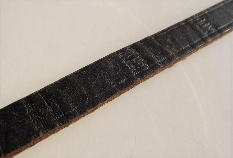 German 6X30 ''ddx'' Marked Binoculars and Matching Marked Leather Neck Strap.