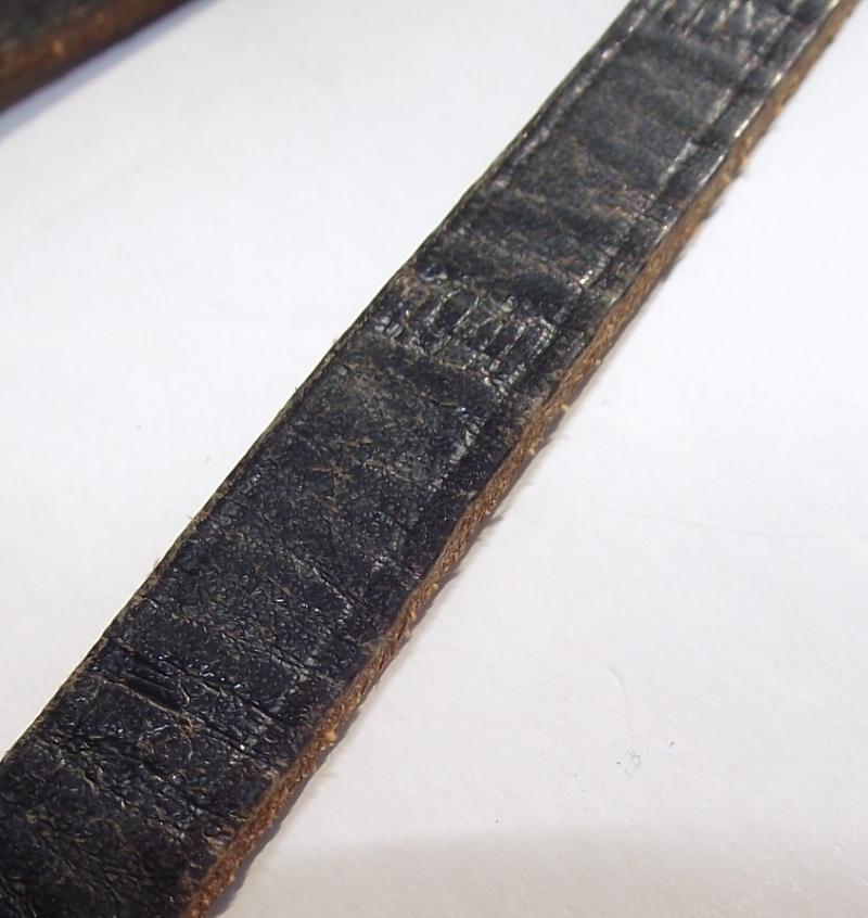 German 6X30 ''ddx'' Marked Binoculars and Matching Marked Leather Neck Strap.