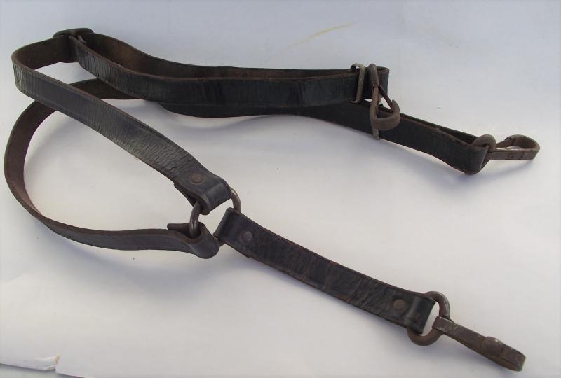 WW2 German Political ''Y'' Straps. Hitler Youth.