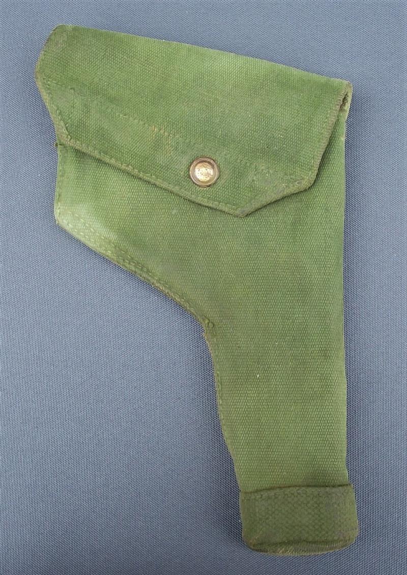 British 37 Pattern Webbed Holster.