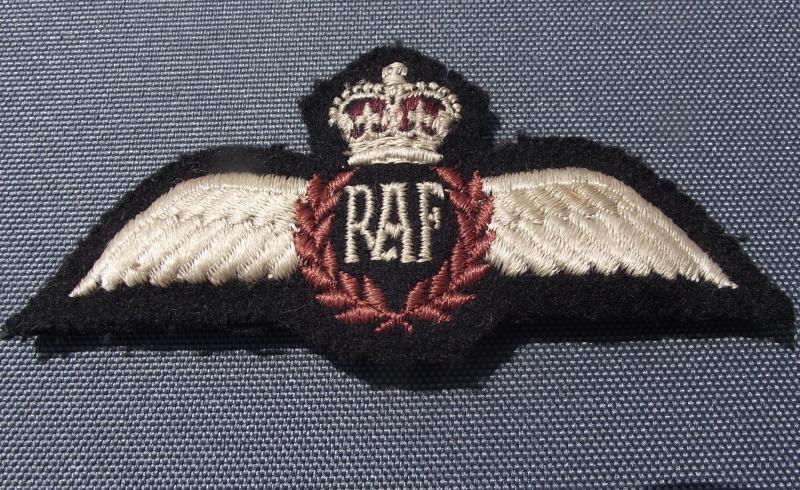 RAF Pilots Cloth Wings. QC.