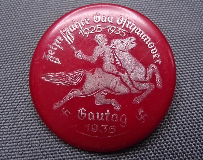 1935 Gautag Event Badge/Tinnie.