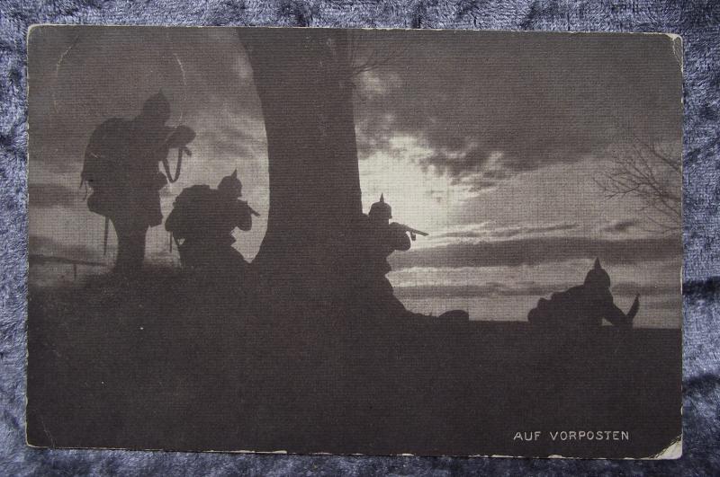 WW1 German Post Card. 1916. 8th Army.