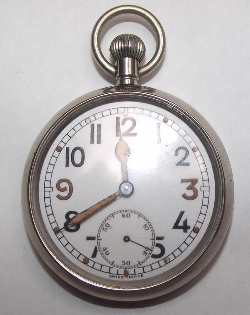 British Military Pocket Watch, GS/TP.