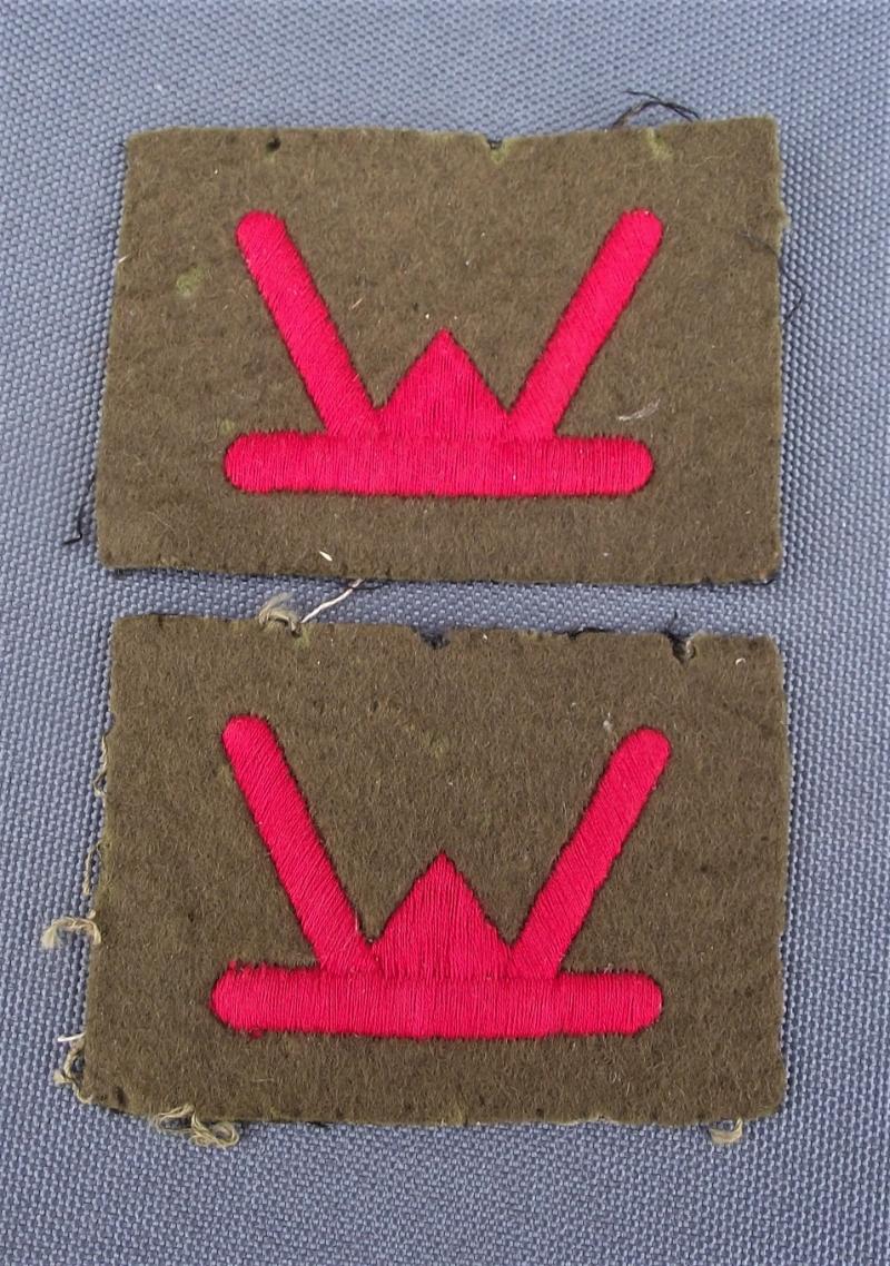 53rd Welsh Division Formation Patches.
