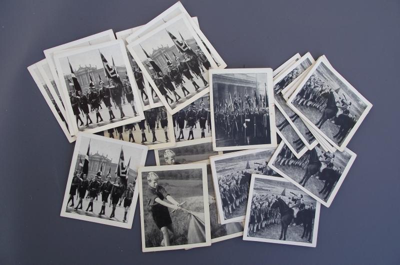 Hitler Youth Cigarette Cards.