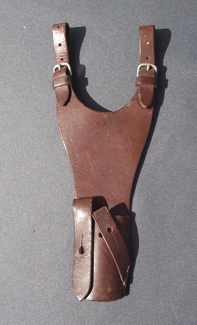 Swedish NCO Leather Bayonet Frog.
