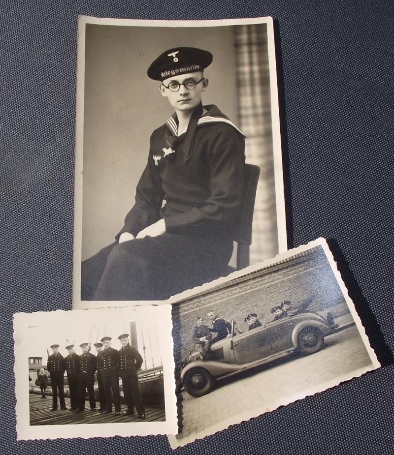 Wehrmacht Photo Post Card. Kriegsmarine.