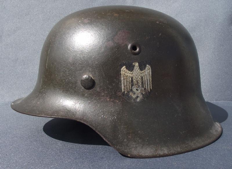 Heer Single Decal M42 Combat Helmet. Ckl64.