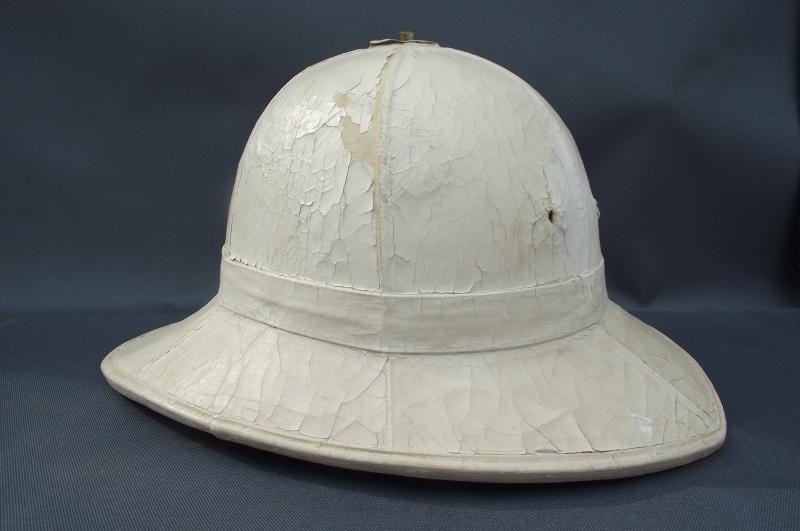 Royal Marines Pith Helmet.