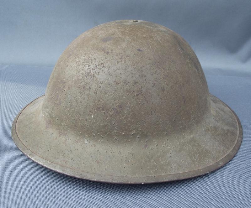WW1 British Steel Helmet, Brodie, John Roland maker.