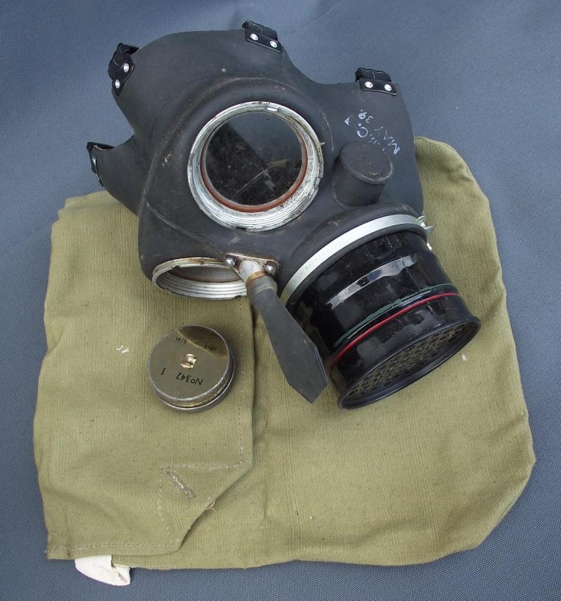 Boxed Unissued Civilian Duty Respirator.