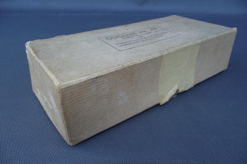 R.A.F. Goggles Mk.VIII Storage Box with Bits.