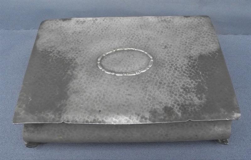 PRICE REDUCED. Imperial German, 18th Century, Presentation Cigar Case. Offizier Korps des I/JR Graf Strolberg.