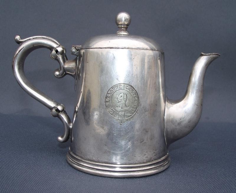 Troopship SS Leasowe Castle Coffee/Hotwater Pot. Sunk 1918.