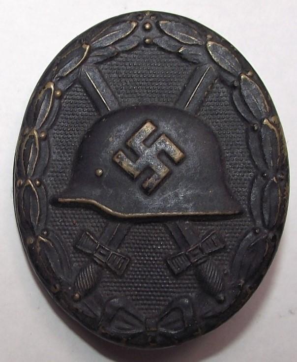 WW2 German Black Wound Badge.