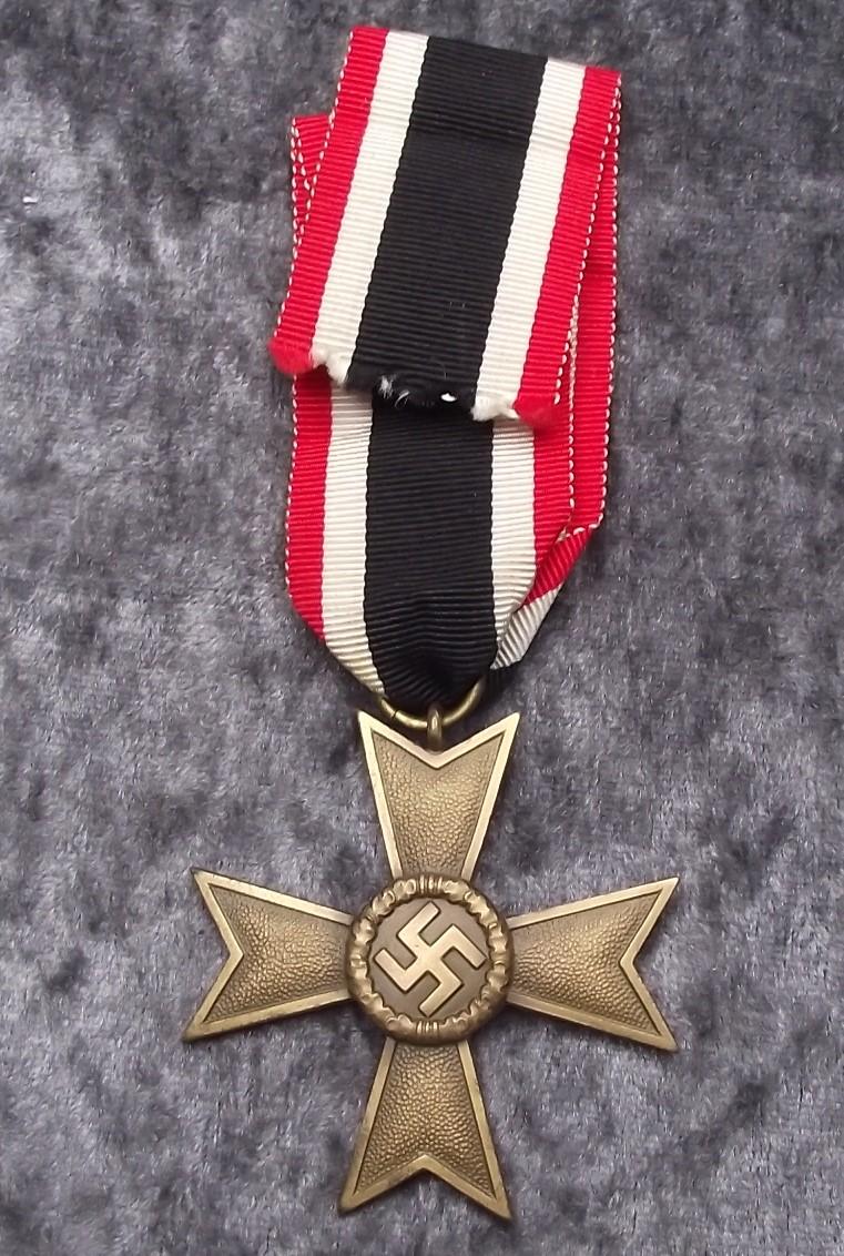 War Merit Cross without Swords . MM/99. Schwertner & Cle.