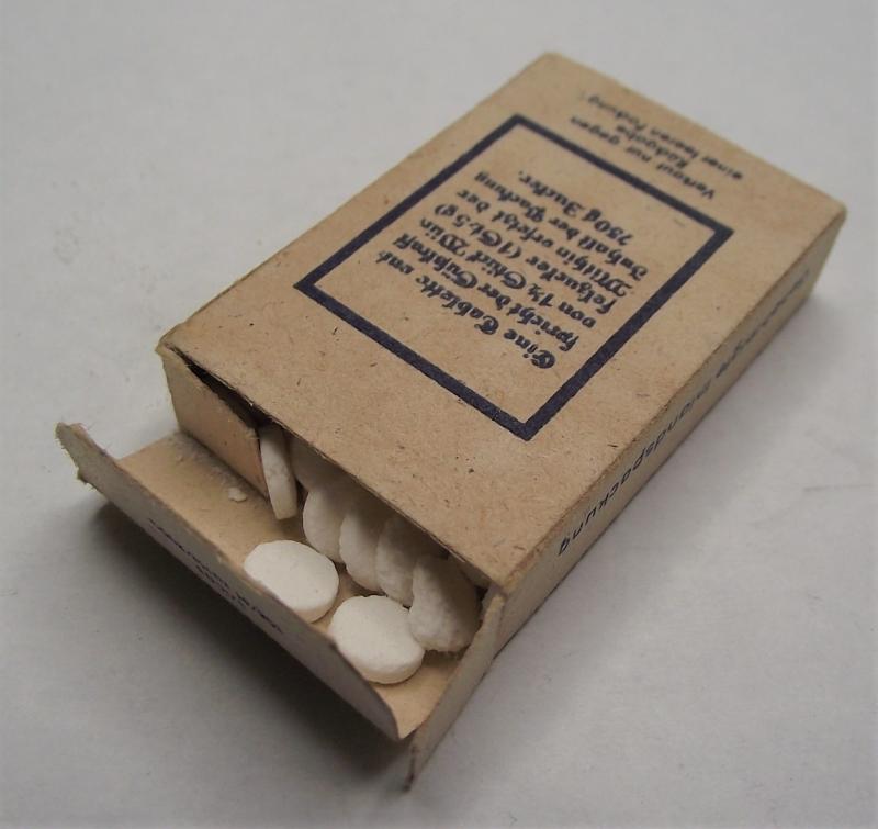 German Personal Items. Boxed Saccharine.
