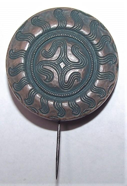 WHW Pagan Swastika Badge.