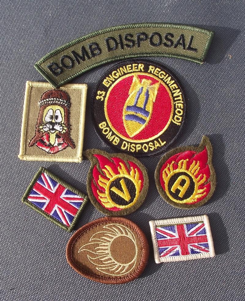 Bomb Disposal Insignia.