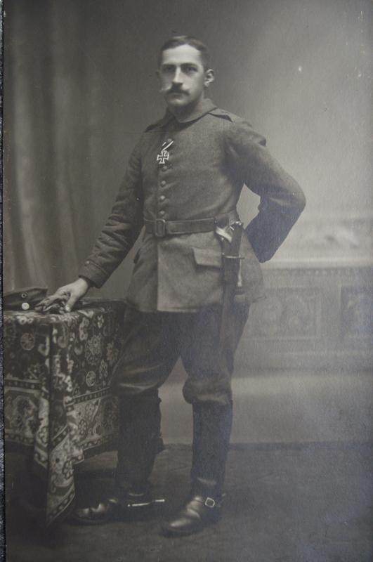 Imperial German Post Card. Iron Cross.
