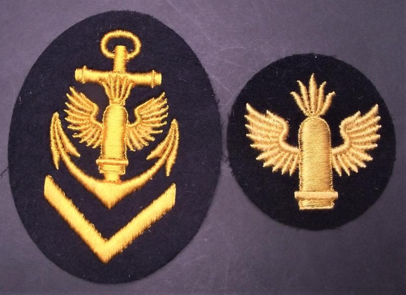 Kriegsmarine Trade Patches. X2.