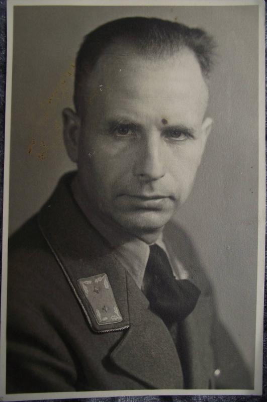 Wehrmacht Photo Post Card. Political Leader.