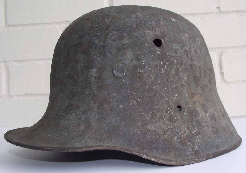 WW2 German Reissued M16 Combat Helmet.