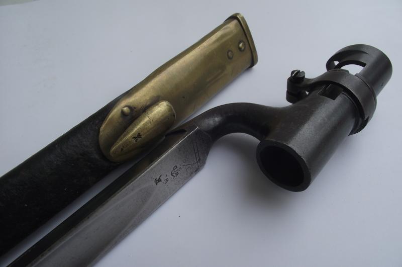 P1876 Martini Henry Socket Bayonet.