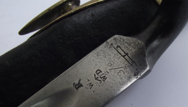 P1876 Martini Henry Socket Bayonet.