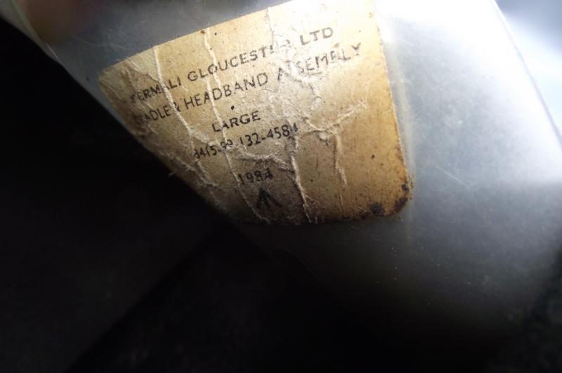 1984 Dated British Parachutist Helmet Lightweight. M76. Permali Gloucesterter.