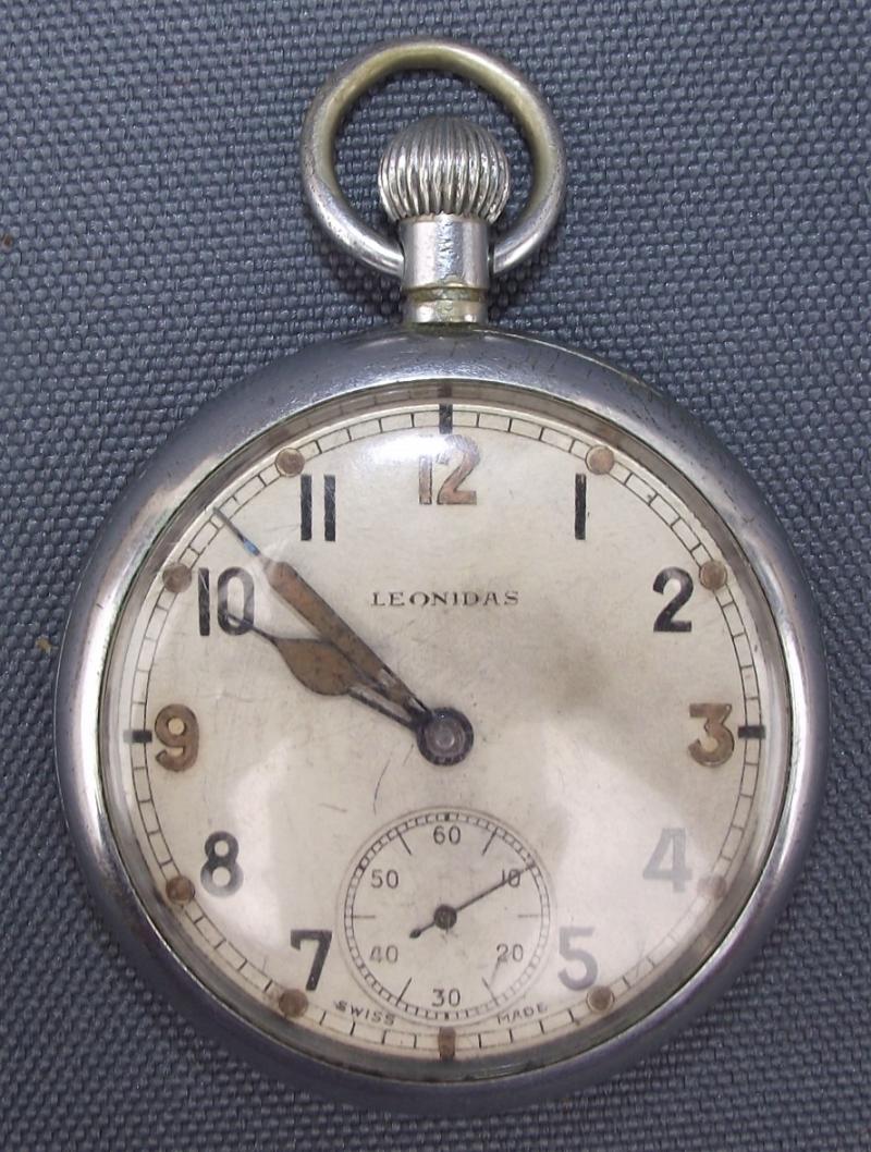 British Military Pocket Watch. Leonidas G.S.T.P. U8320.