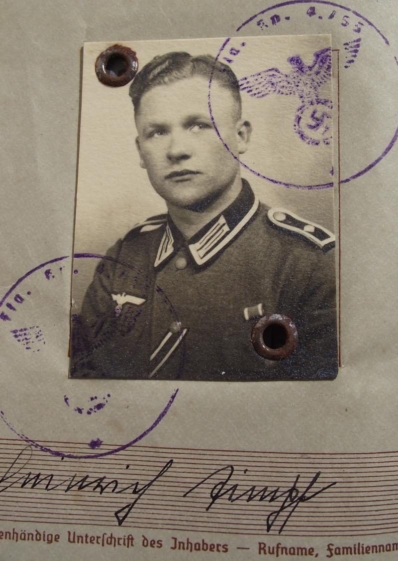 Wehrpass, 9th Army, KIA Russia, 1941.