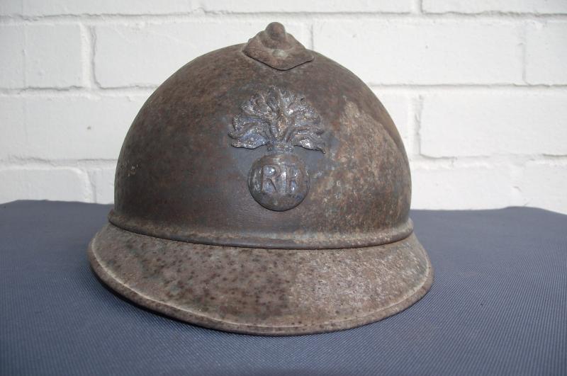 PRICE REDUCED. WW1 French Adrian Helmet Shell.