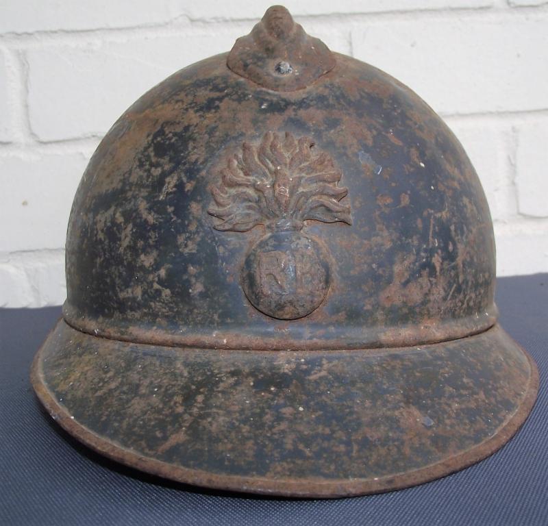 WW1 French Adrian Helmet.
