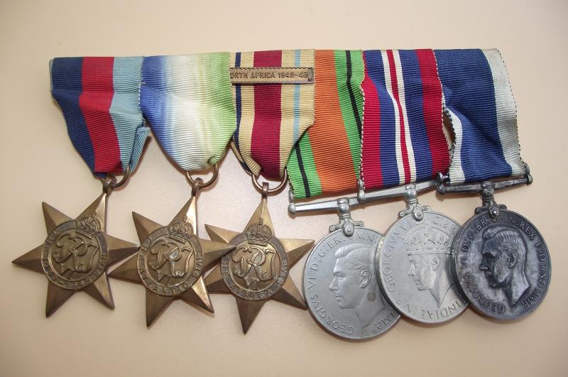 WW2 Royal Marine Long Service Medal Group, HMS Duke of York, Battleship Scharnhorst Action.