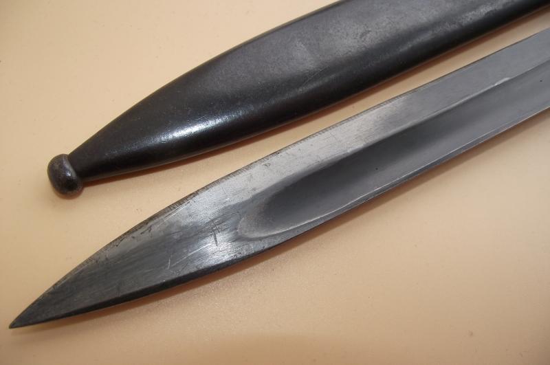 Rare French Made Matching Numbers K98 Bayonet. JWH 42, Chatellerault.