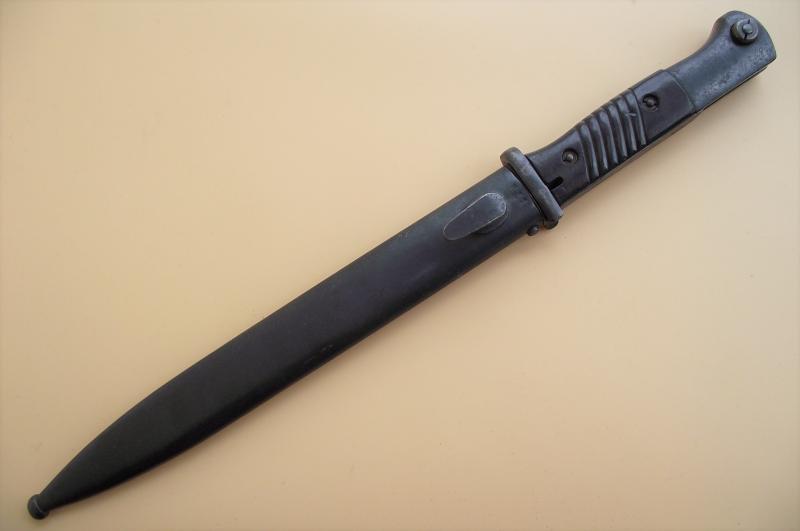 Rare French Made Matching Numbers K98 Bayonet. JWH 42, Chatellerault.