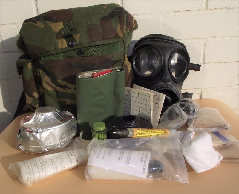 Complete British S10 Respirator.