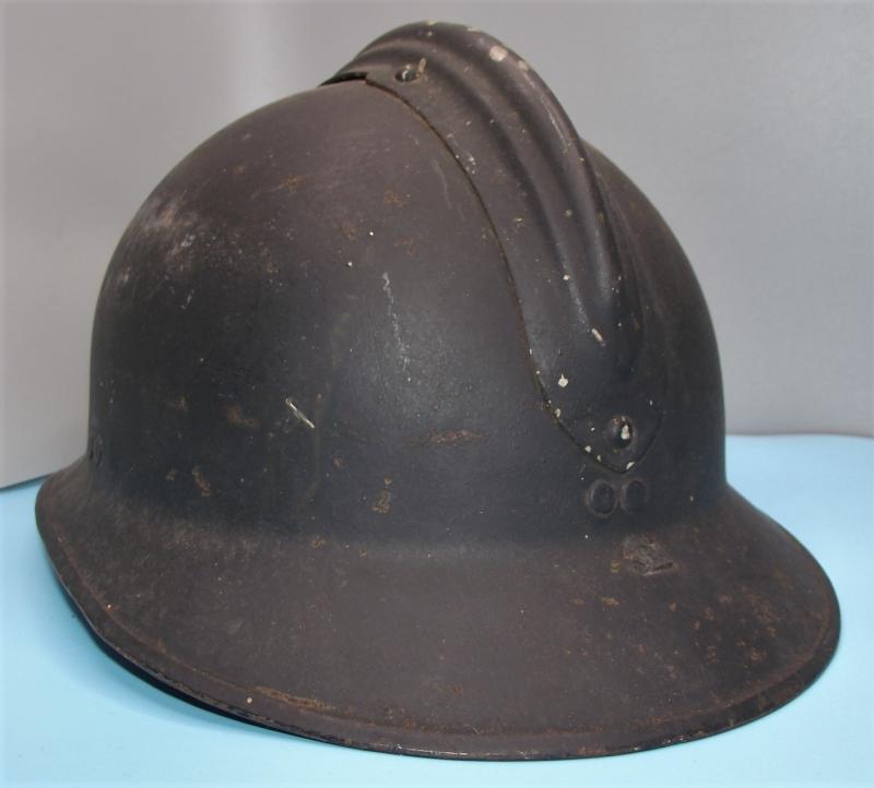 Luftschutz used French Adrian Army Helmet.