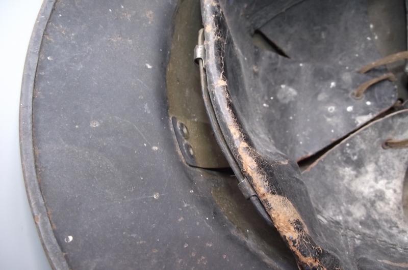 Luftschutz used French Adrian Army Helmet.