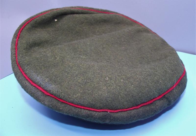Imperial Japanese Officers Visor Cap and ''Bring Back'' Certificate.