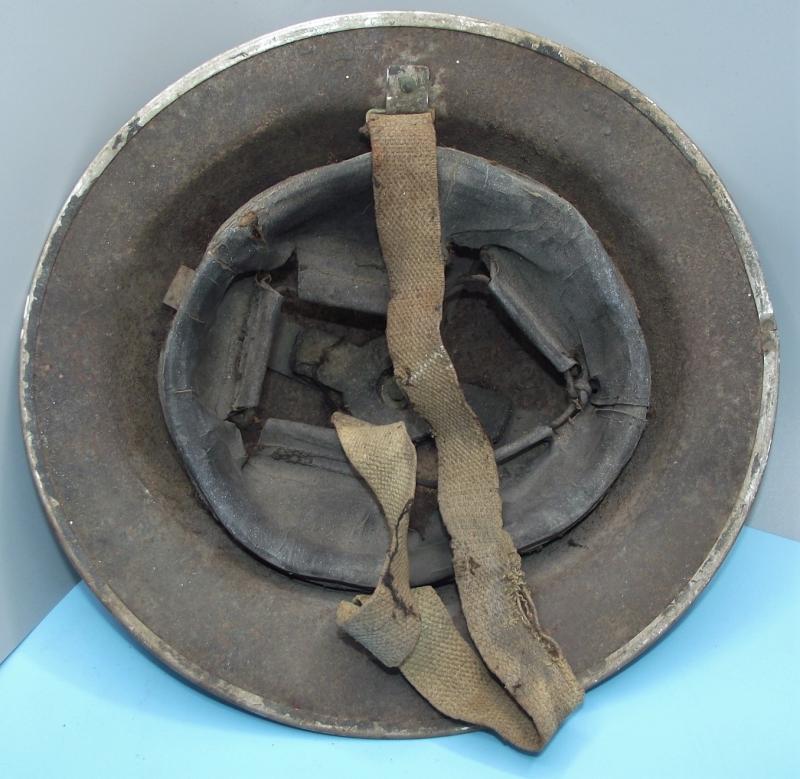 1940 Dated British MKII Desert Sand Camo Helmet. North Africa.