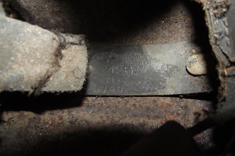 1940 Dated British MKII Desert Sand Camo Helmet. North Africa.