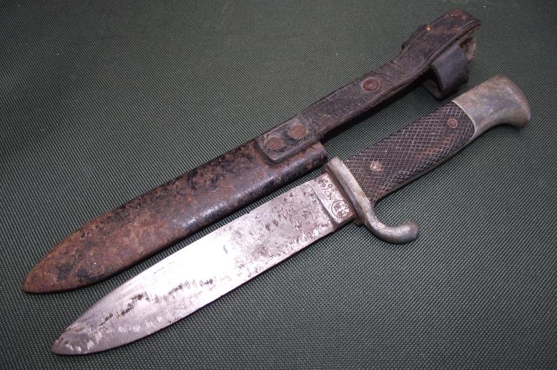 Hitler Youth Dagger, M7/80, Gustav C. Spitze, 1940.