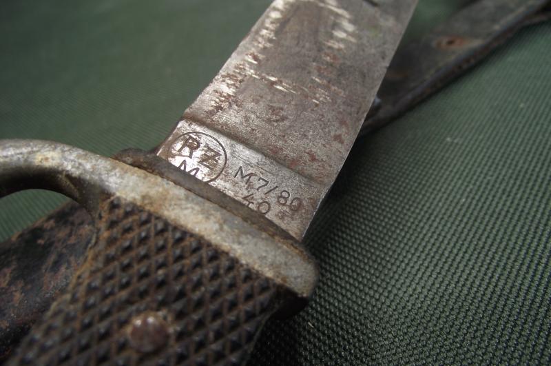 Hitler Youth Dagger, M7/80, Gustav C. Spitze, 1940.